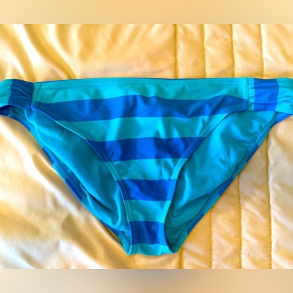 Adore Me Blue Striped Bikini bottom - Picture 6 of 6